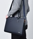  Cặp da công sở cao cấp FSDWG 0026 đựng laptop tài liệu màu xanh đen 