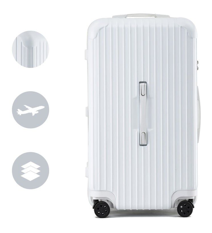  Vali siêu to nhựa dẻo AS1027 size 32inch chống va đập màu hồng 