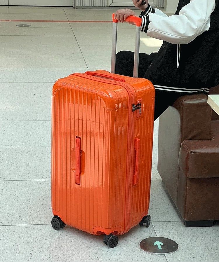  Vali siêu to nhựa dẻo AS1027 size 32inch chống va đập màu tím 