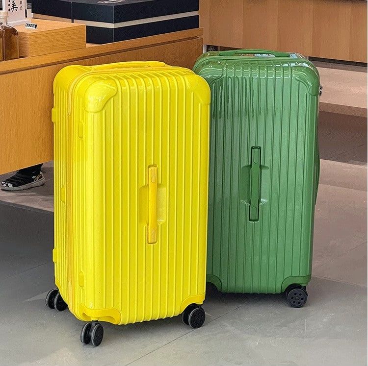  Vali siêu to nhựa dẻo AS1027 size 28inch chống va đập màu hồng 