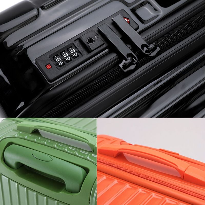  Vali kéo du lịch nhựa dẻo PP AS105 size 20 inch 