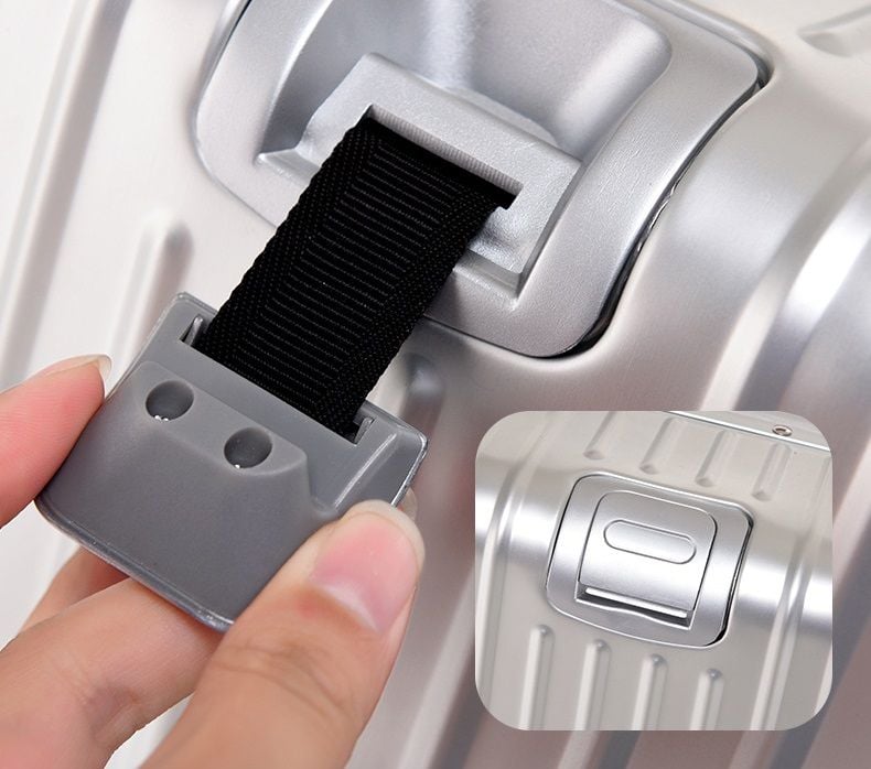  Vali nhôm nguyên khối size 24 inch (M) AS01 