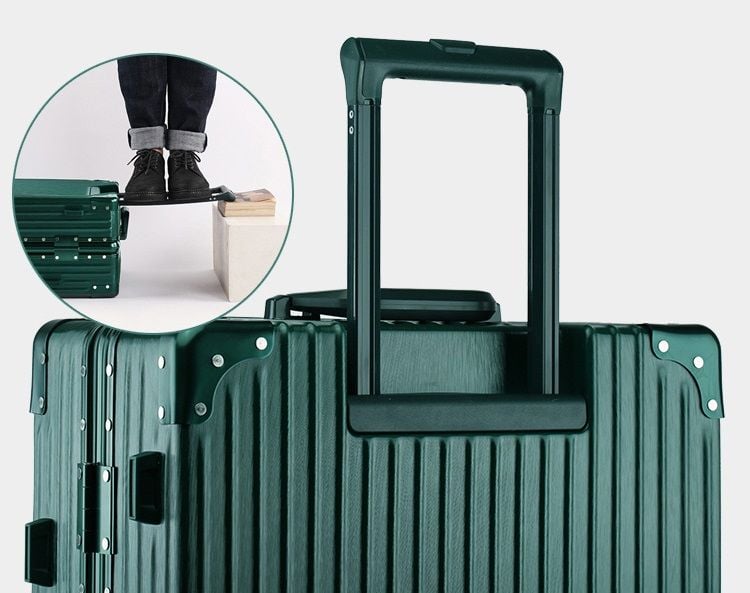  Vali khung nhôm khóa sập AS1866 20 inch màu hồng 