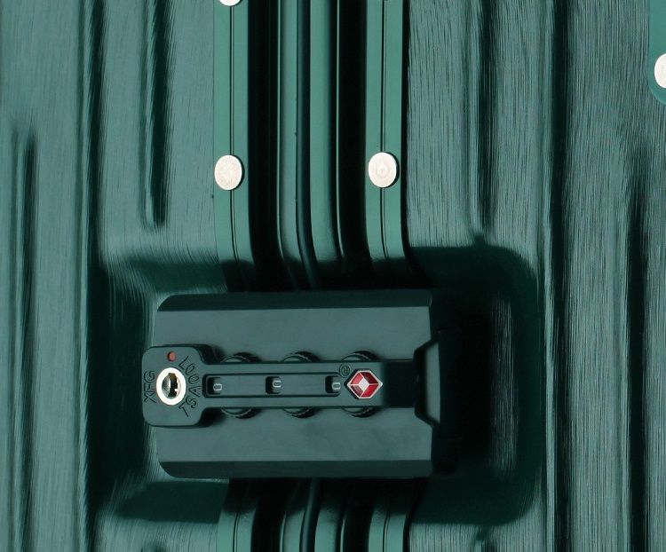  Vali khung nhôm khóa sập AS1866 20 inch màu hồng 