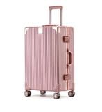  Vali khung nhôm khóa sập AS1866 20 inch màu hồng 