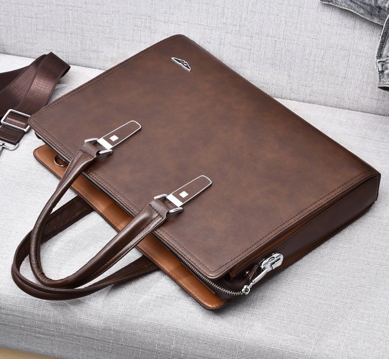  Cặp da công sở AS 2026 đựng laptop tài liệu màu nâu 