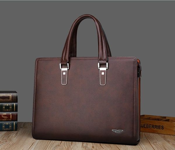  Cặp da công sở AS 2026 đựng laptop tài liệu màu nâu 