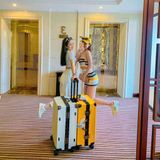  Vali khung nhôm khóa sập AS215 size 20inch. 