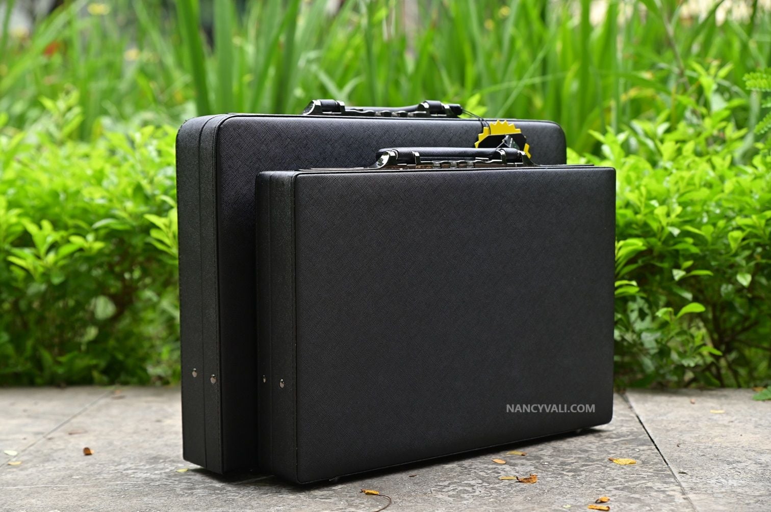  Cặp da khóa số doanh nhân Leavesking size trung 17 inch 