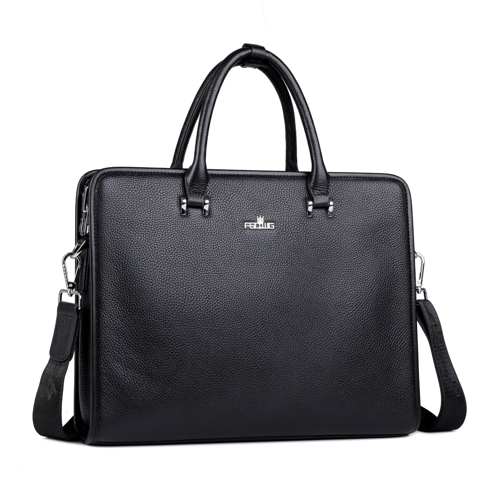  Cặp da thật công sở cao cấp FDSWG có khóa số bên hông mã 6699 