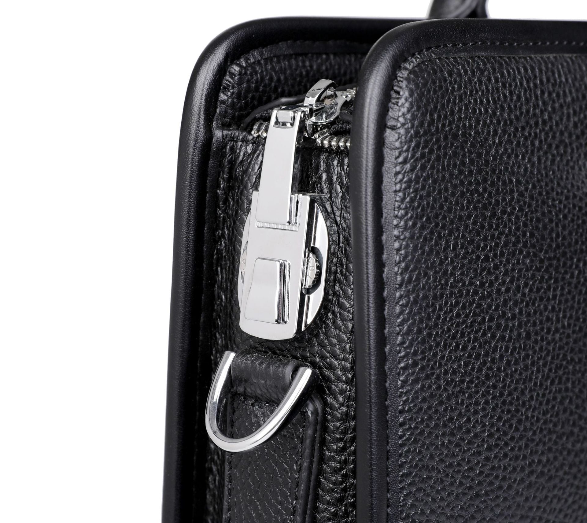  Cặp da thật công sở cao cấp FDSWG có khóa số bên hông mã 6699 