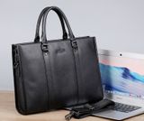  Cặp da thật công sở cao cấp có khóa số bên hông FDSWG mã 6701 