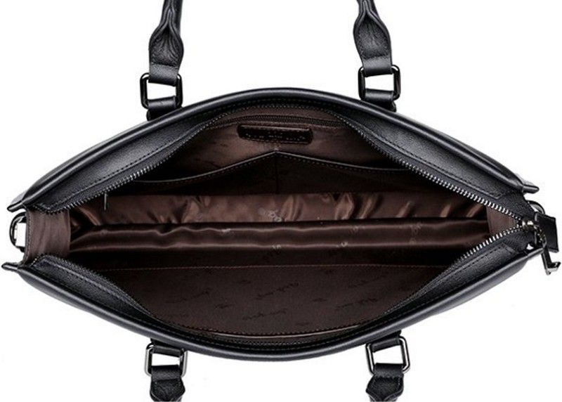  Cặp da thật công sở cao cấp có khóa số bên hông FDSWG mã 6701 