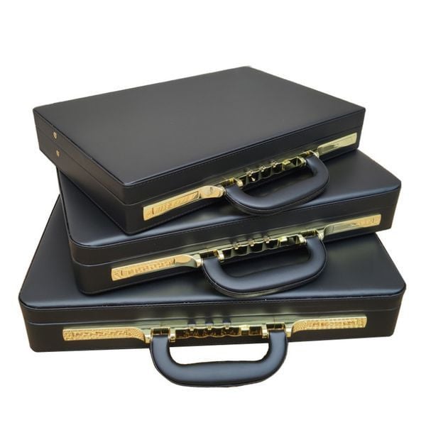  Cặp da khóa số doanh nhân AS04 size trung 17 inch 