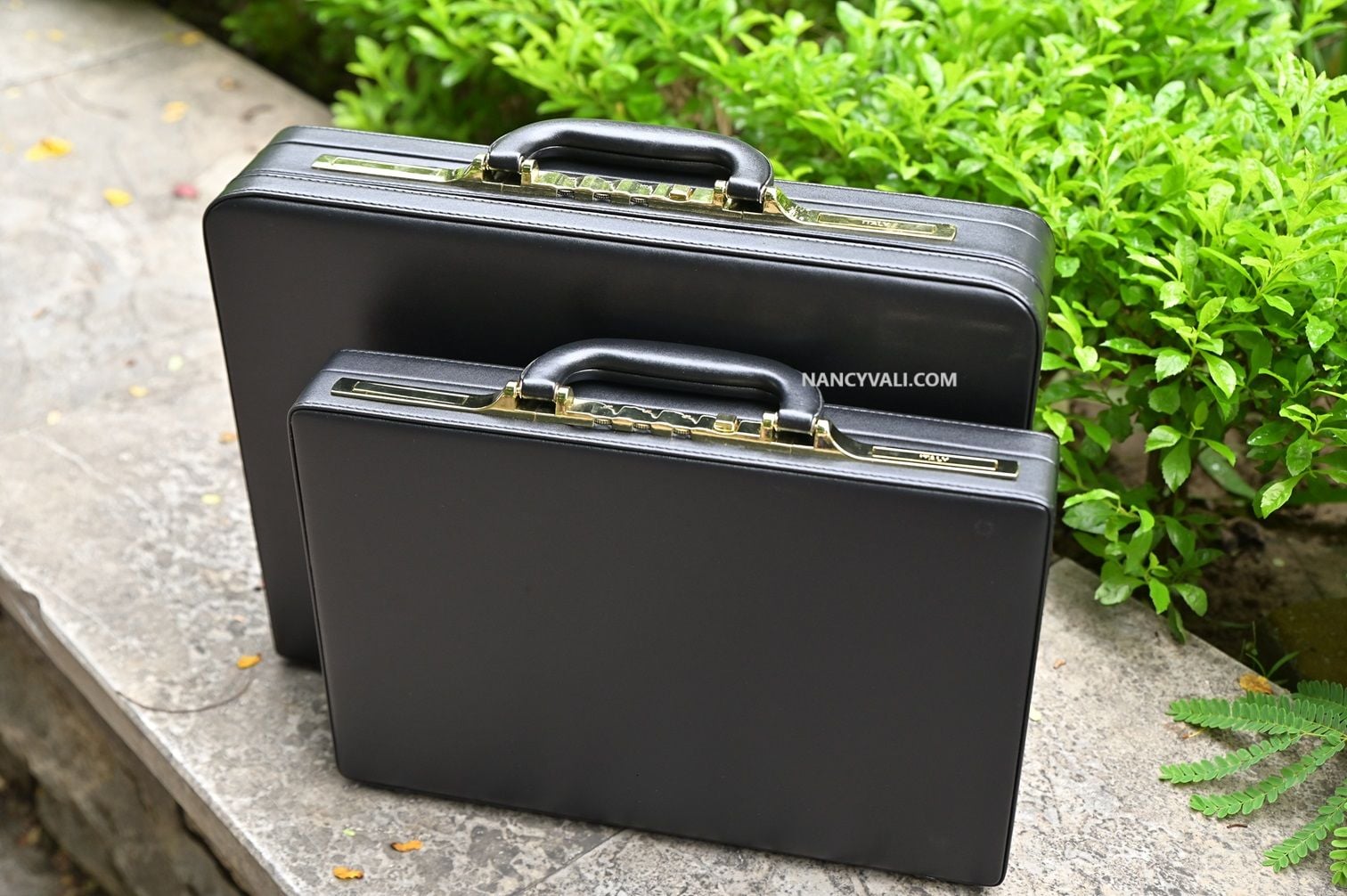  Cặp da khóa số doanh nhân AS04 size trung 17 inch 