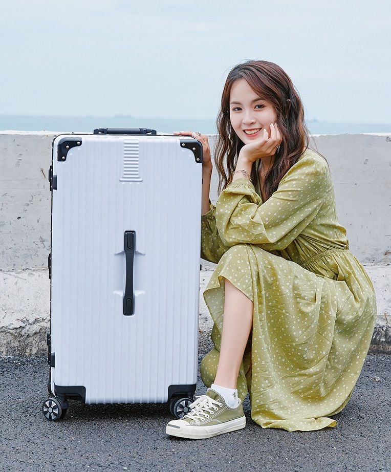  Vali siêu to khổng lồ khóa sập khung nhôm size 28inch AS 902 