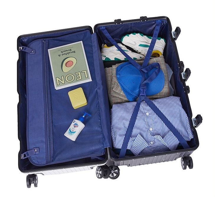  Vali siêu to khổng lồ khóa sập khung nhôm size 28inch AS 902 