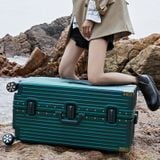  Vali siêu to khổng lồ khóa sập khung nhôm size 32inch AS 902. 