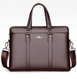  Cặp da công sở FSDWG AS 9335 đựng tài liệu laptop màu nâu 