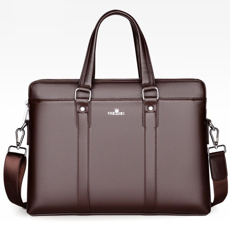  Cặp da công sở FSDWG AS 9335 đựng tài liệu laptop màu đen 