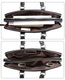  Cặp da công sở FSDWG AS 9335 đựng tài liệu laptop màu đen 