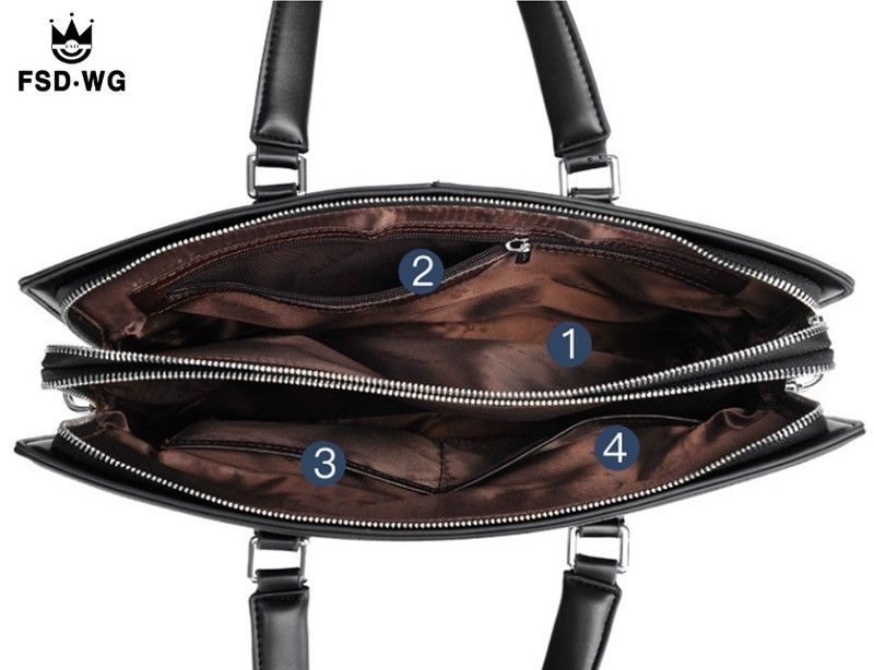  Cặp da công sở FSDWG mã AS 9357 đựng tài liệu laptop 