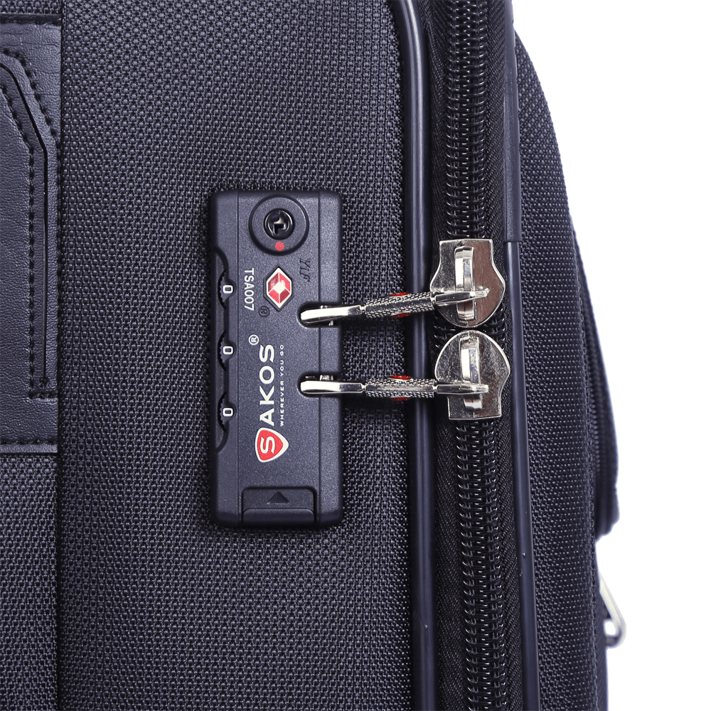  Vali kéo vải Sakos Champion 20 inch (S) 