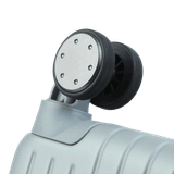  Vali kéo nhựa cứng PC Sakos Mastery size 20 inch màu xám 