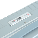  Vali kéo nhựa cứng PC Sakos Mastery size 20 inch màu xám 