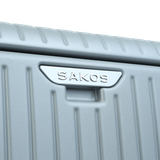  Vali kéo nhựa cứng PC Sakos Mastery size 20 inch màu xám 