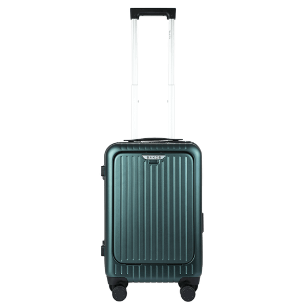  Vali kéo nhựa cứng PC Sakos Mastery size 20 inch màu xanh 