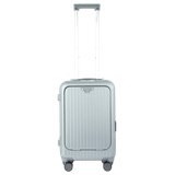  Vali kéo nhựa cứng PC Sakos Mastery size 20 inch màu xanh 