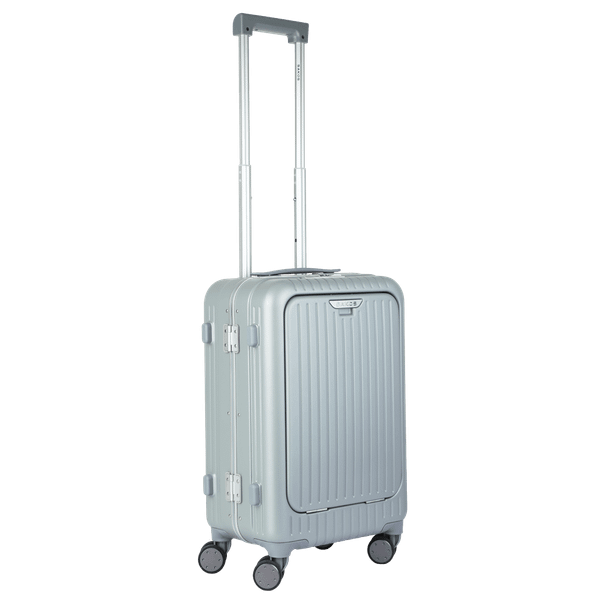  Vali kéo nhựa cứng PC Sakos Mastery size 20 inch màu xám 