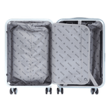  Vali kéo nhựa cứng PC Sakos Mastery size 20 inch màu xám 