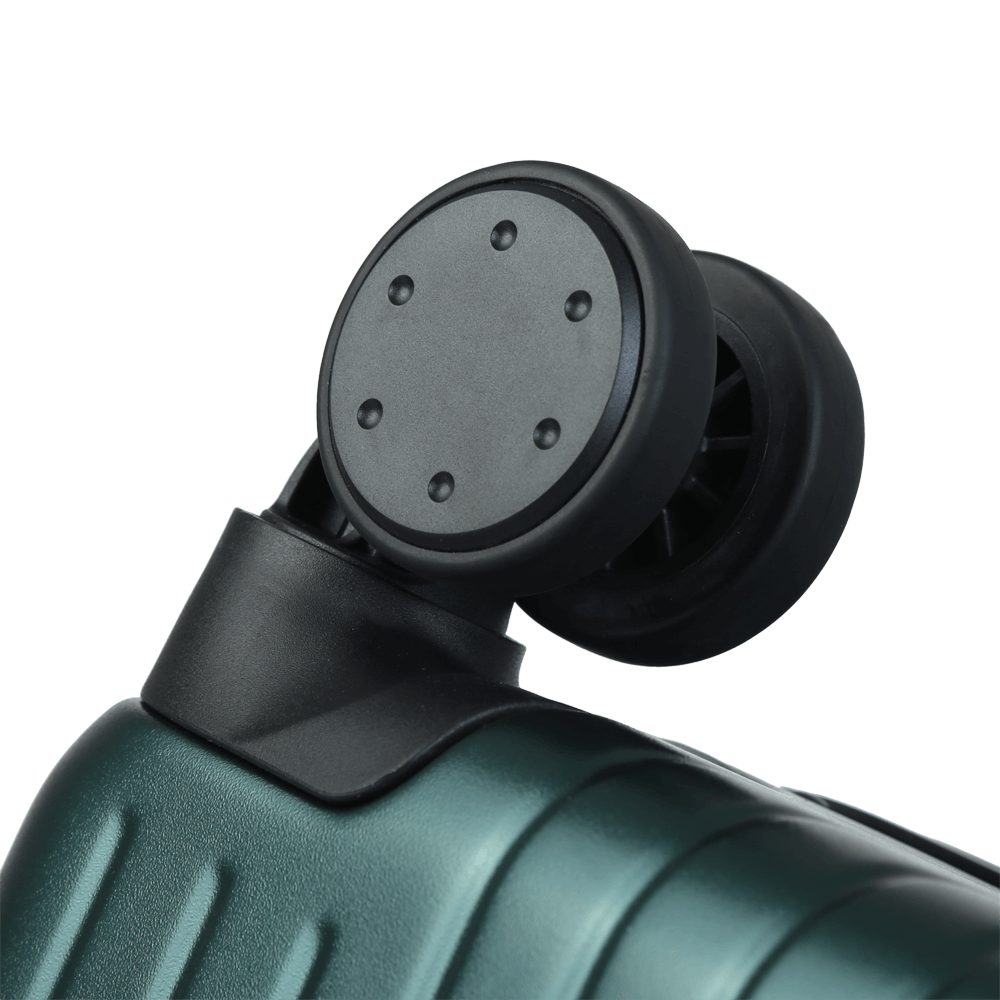  Vali kéo nhựa cứng PC Sakos Mastery size 20 inch màu xanh 