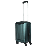  Vali kéo nhựa cứng PC Sakos Mastery size 20 inch màu xám 