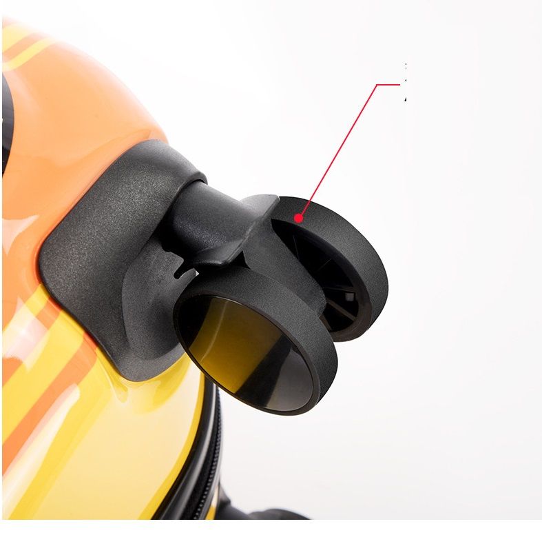  Vali oto B.Duck cho bé size 24 inch màu vàng 