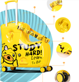  Vali vịt B.duck Study size 24 inch chính hãng, màu vàng. 