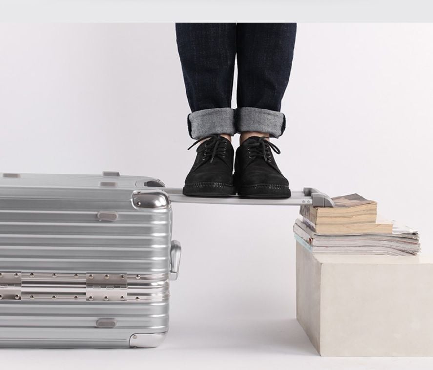  Vali siêu to khung nhôm khóa sập 1901 size 36inch chống va đâp 