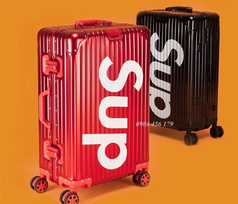  Vali nhôm nguyên khối Supeme size 20inch (S) 