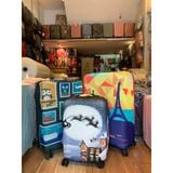  VỎ BỌC VẢI THUN CO GIÃN BẢO VỆ VALI CHỐNG TRẦY XƯỚC 