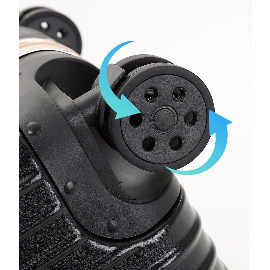  Vali siêu to khung nhôm khóa sập 1901 size 34inch chống va đâp 