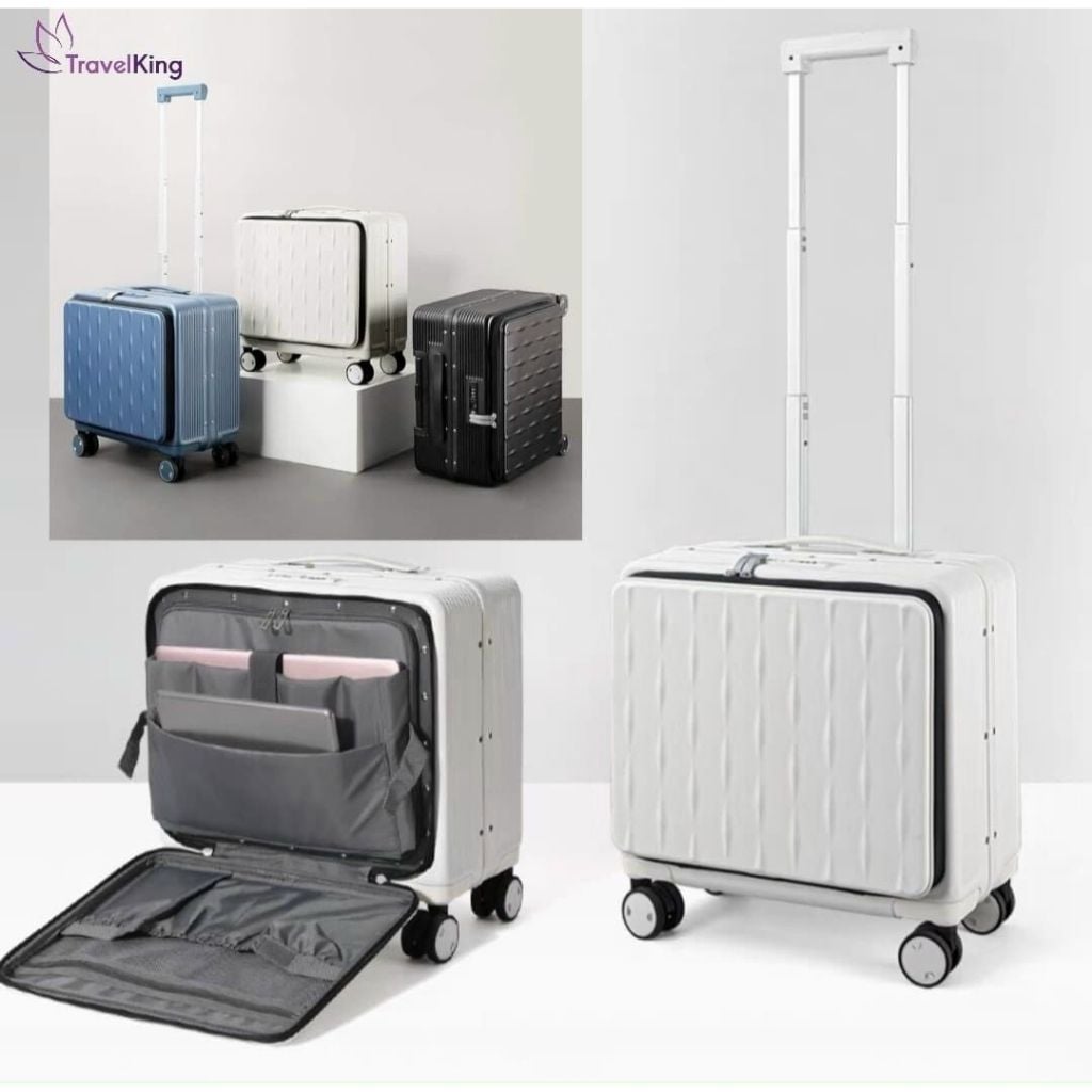  Vali kéo khung nhôm Traverking 808 18 inch cao cấp. 