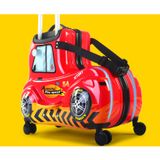  Vali oto B.Duck cho bé size 24 inch màu đỏ 