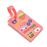  Thẻ hành lý gắn lên vali họa tiết đáng yêu TAG01 