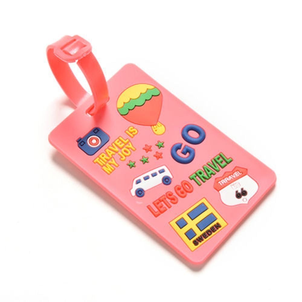  Thẻ hành lý gắn lên vali họa tiết đáng yêu TAG01 