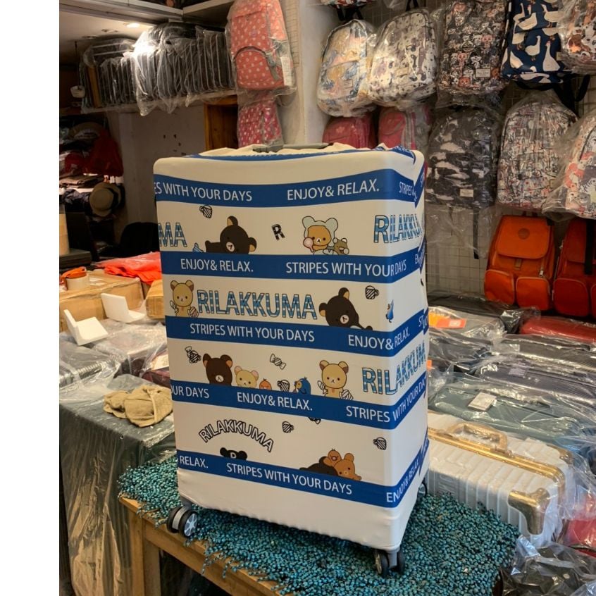  VỎ BỌC VẢI THUN CO GIÃN BẢO VỆ VALI CHỐNG TRẦY XƯỚC 