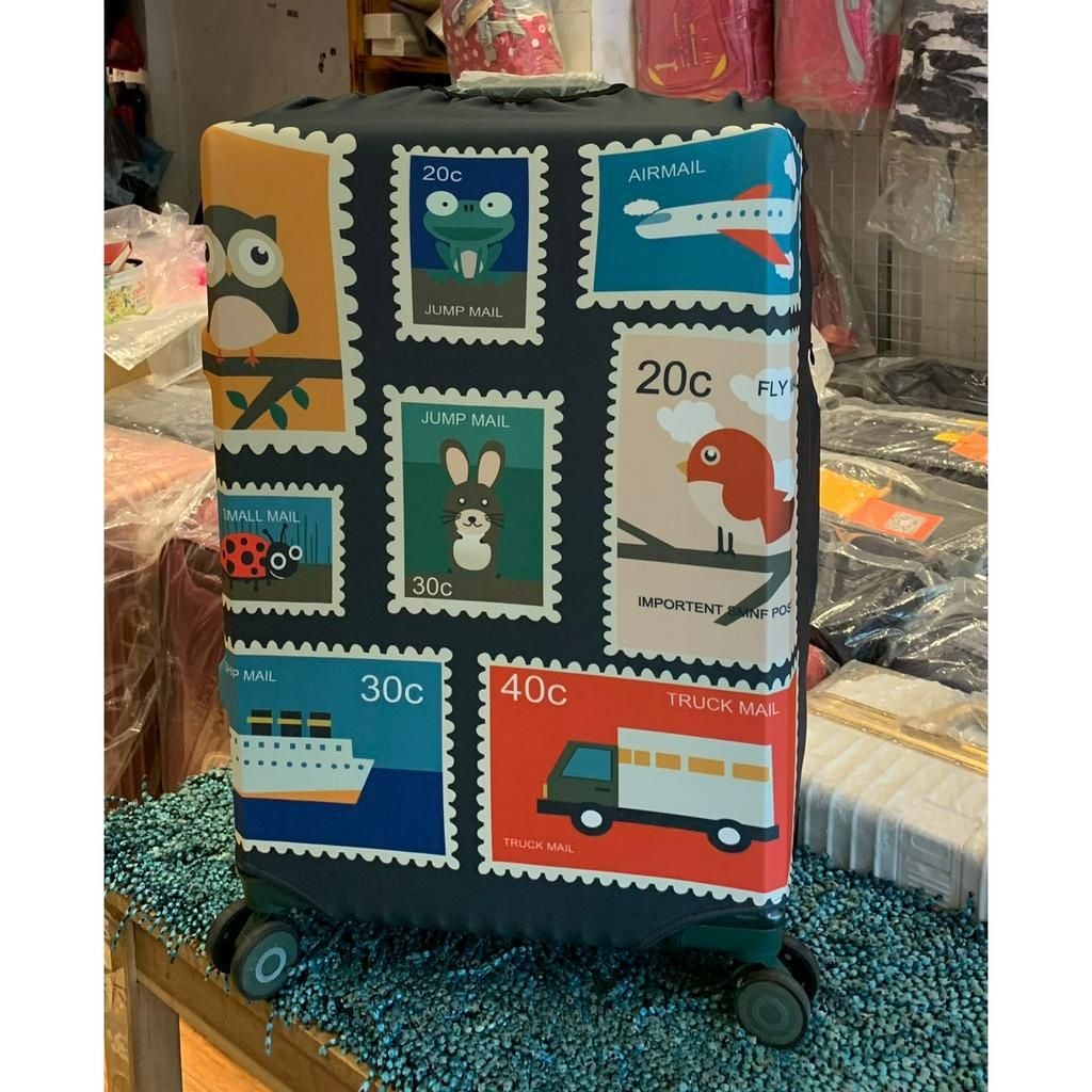  VỎ BỌC VẢI THUN CO GIÃN BẢO VỆ VALI CHỐNG TRẦY XƯỚC 