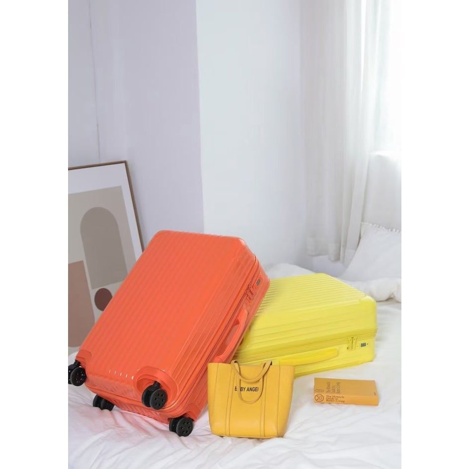  Vali kéo du lịch nhựa dẻo PP AS105 size 20 inch 