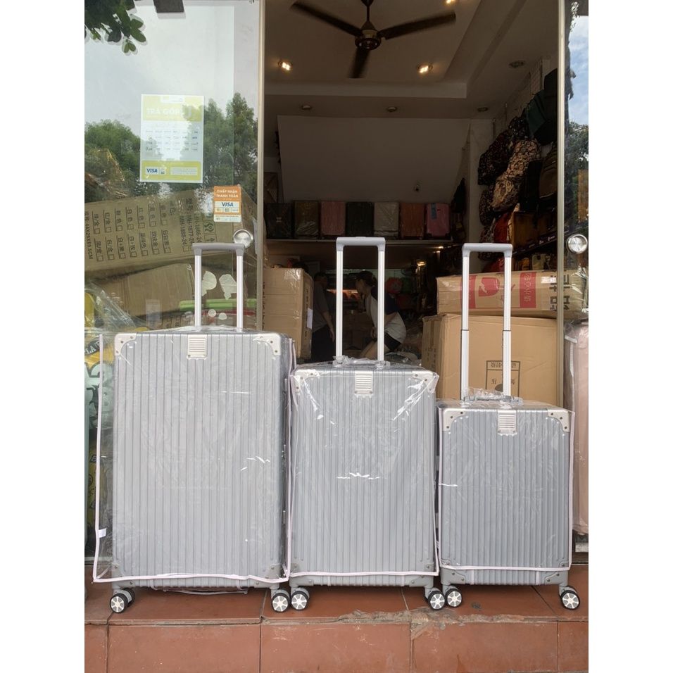  Vỏ bọc nhựa trong suốt size 24 inch bảo vệ vali chống trầy xước 